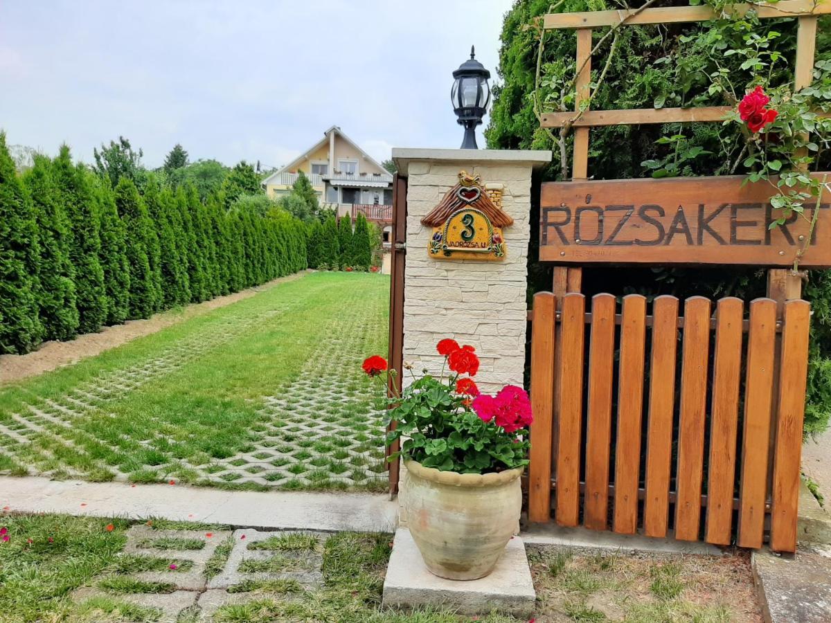 Bed and Breakfast Rozsakert Vendeghaz Szigliget Exteriér fotografie